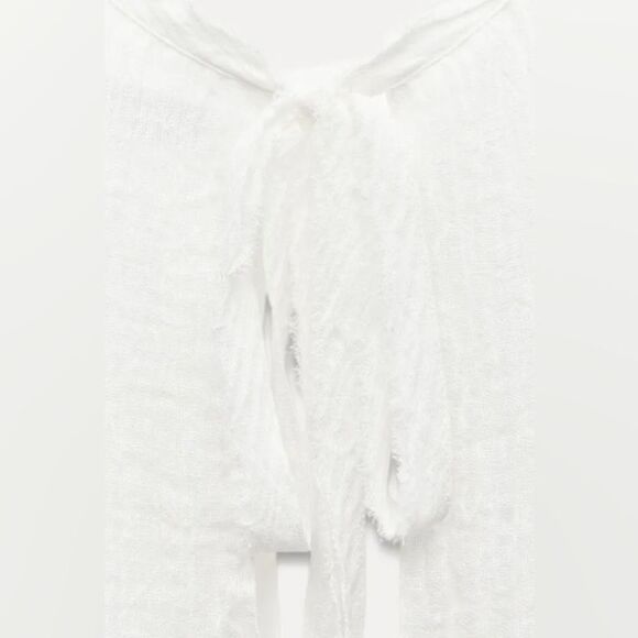 ZARA 100% LINEN TUNIC DRESS ZW COLLECTION - Picture 3 of 9
